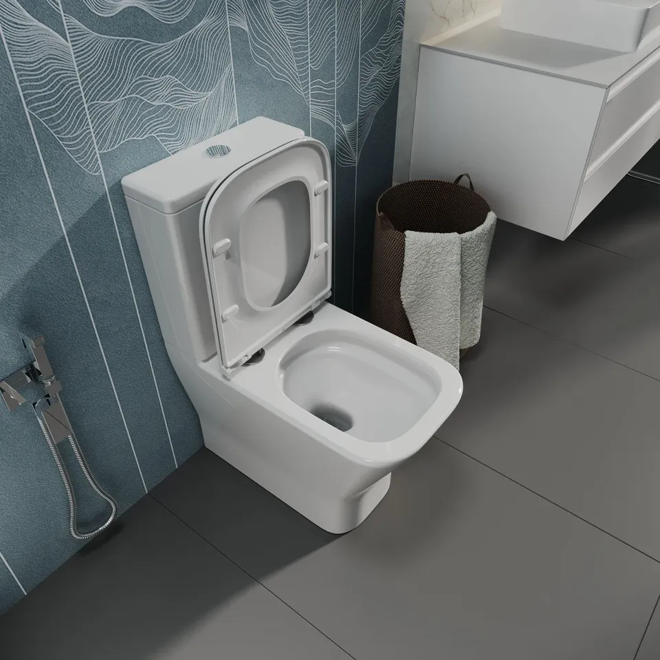 TREND SMART комплект : унітаз підлоговий з сидінням Soft-close + бачок (змив Tornado 3.0) — фото 6