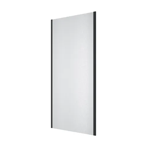 Бічна панель Line Pro 900мм, black matt, скло 6мм grape