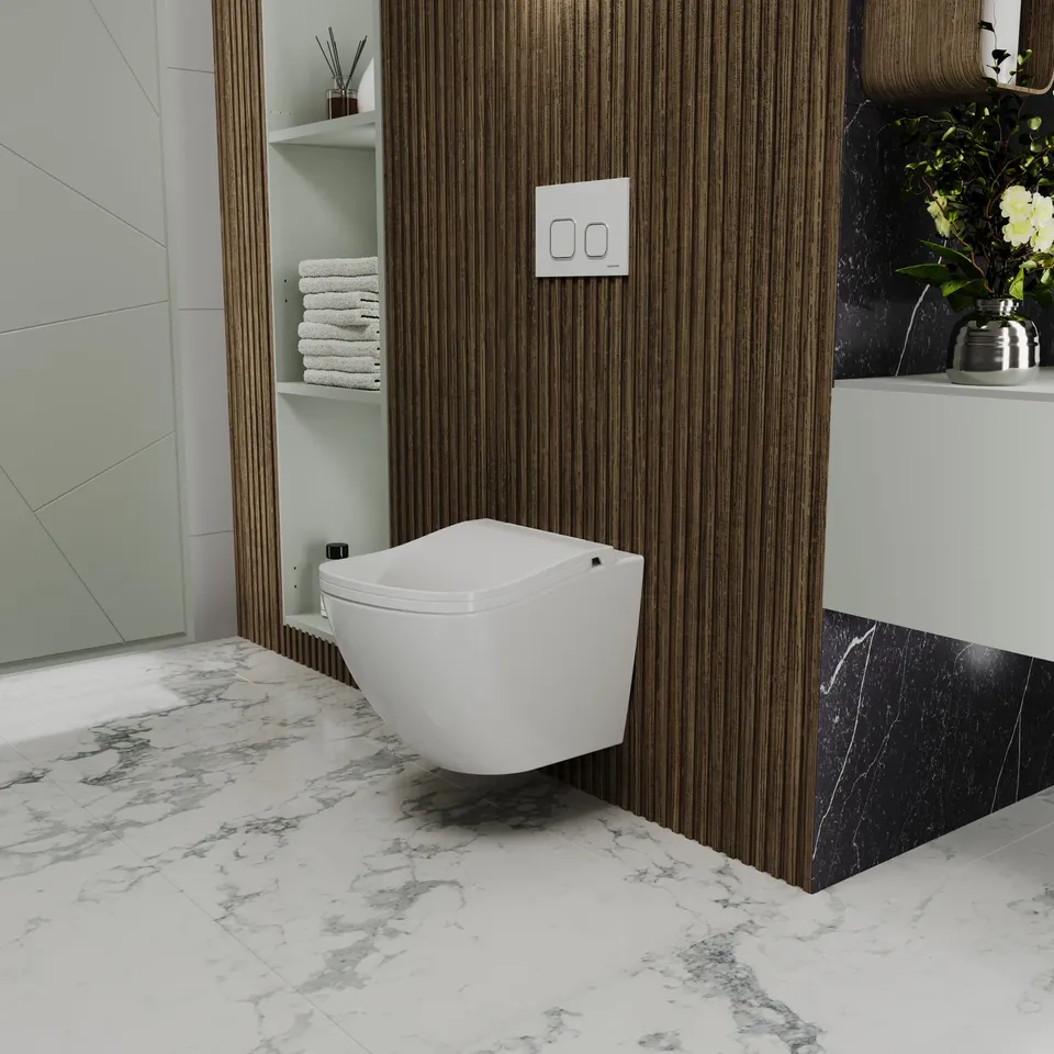 ROUND COMFORT унітаз підвісний з сидінням Soft-close (змив Тоrnado 3.0) — фото 5
