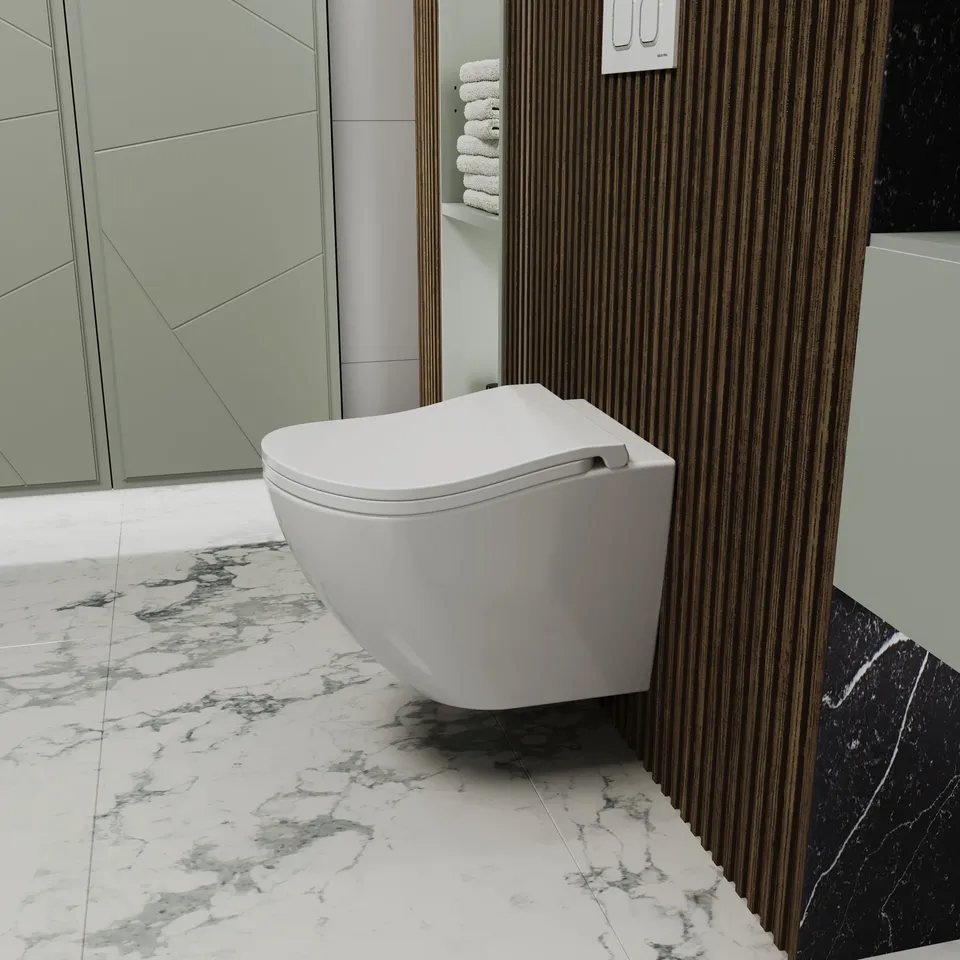 ROUND COMFORT унітаз підвісний з сидінням Soft-close (змив Тоrnado 3.0) — фото 6