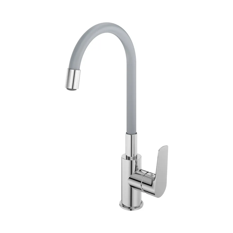 Kitchen Light змішувач для кухні, chrome-grey