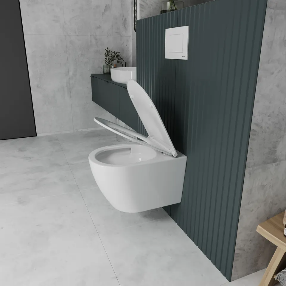 EDGE унітаз підвісний з сидінням Soft-close (змив Тоrnado) — фото 15