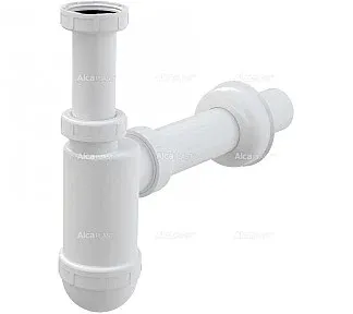 Сифон для умивальника d40 з накидною гайкою 5/4"