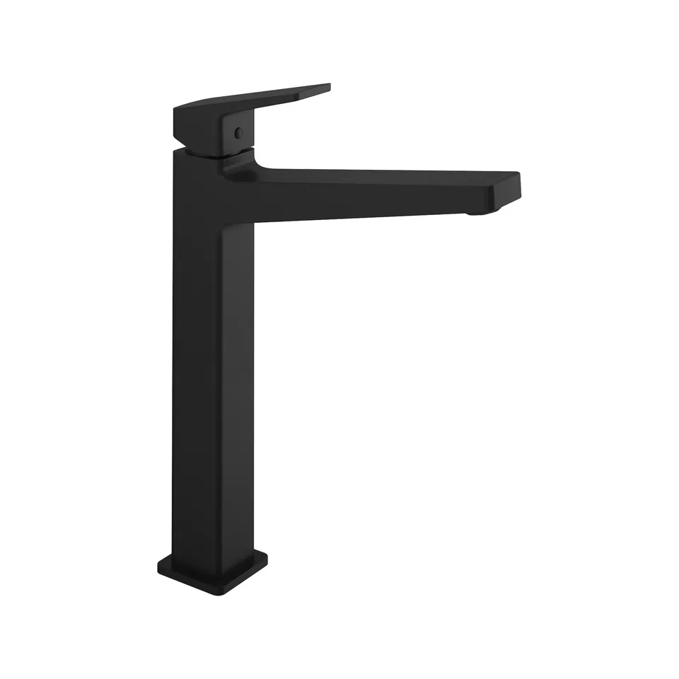 CUBE XL змішувач для умивальника, Black Matt