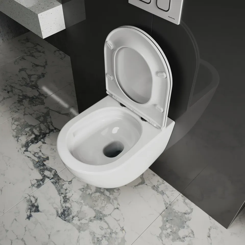 ROUND PRO Smart унітаз підвісний з сидінням Soft-close (змив Tornado 3.0) — фото 6