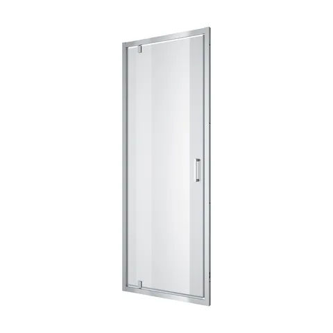 Душові двері відкривні, одноелементні Line Pro 800 мм, chrome, скло 6мм clear