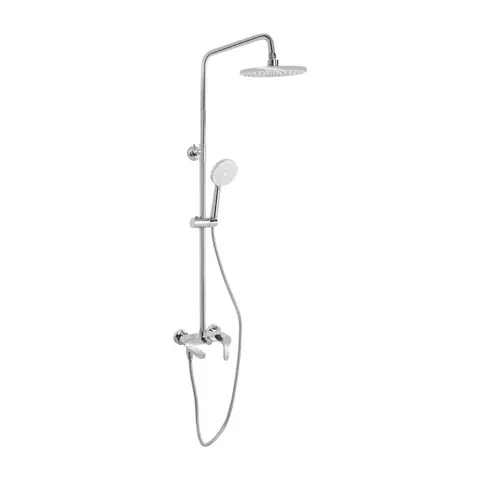 Душова система універсальна на три споживача (з виливом)  Qtap Astra (k35) Chrome QTAST111CRM49718