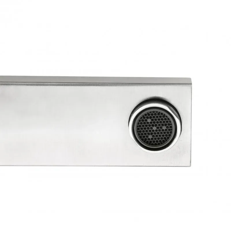 Змішувач для раковини низький Lidz Helix 001F (k35)  LDHEL001FNKS49178 Nickel — фото 6