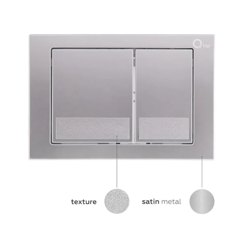 Готове рішення Qtap для ванної кімнати: підвісний унітаз Swan Rimless 520х360х320 + комплект інсталяції Nest 4 в 1 (квадратна клавіша Satin) — фото 9