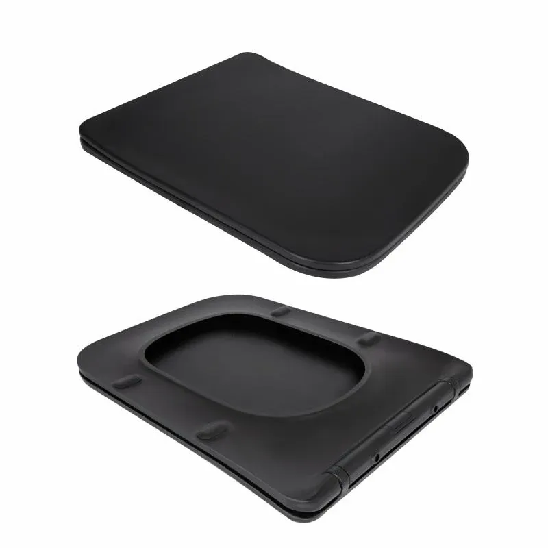Унітаз підвісний Qtap Gemini Ultra Quiet 485×340×350 мм, Matt Black, з сидінням Slim Duroplast / Soft-close / Quick Release QTGEM28BLM50505 — фото 8