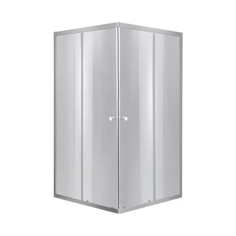 Душова кабіна Lidz Wawel SC90x90.SAT.LOW.DGR, скло темне тоноване 4 мм без піддона