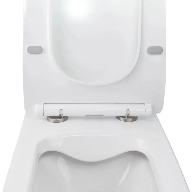 Готове рішення Qtap для ванної кімнати: підвісний унітаз Crow Rimless 520х360х290 + комплект інсталяції Nest 4 в 1 (лінійна клавіша White) — фото 7