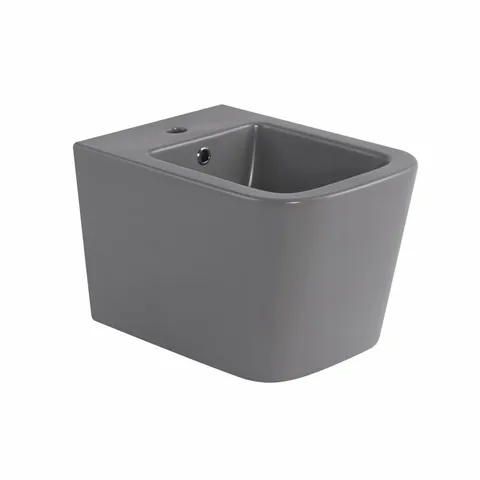 Біде підвісне  Qtap Tern 520x350x330 мм, Stone grey QT17551303GSG