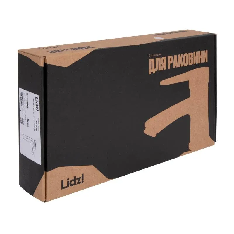 Змішувач для раковини  Lidz Dozorca 001FH високий (k35) Chrome LDDOZ001FHCRM48990 — фото 8
