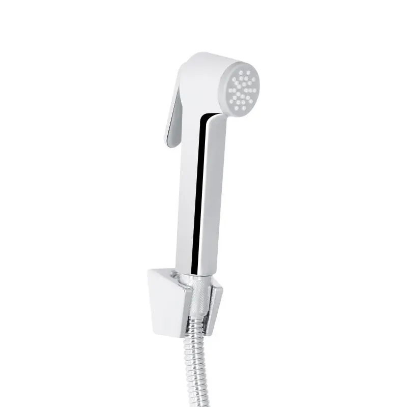 Змішувач для раковини Qtap Grand (з гігієнічним душем) QTGRA272CRW45671 Chrome/White — фото 4