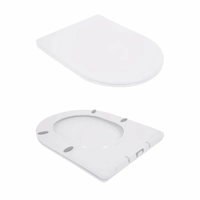 Унітаз підвісний Qtap Jay безобідковий з сідінням Soft-close QT07335176W — фото 8