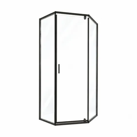 Душова кабіна Qtap Scorpio BLA10115-AC6 100x100 см, скло Clear 6 мм, покриття CalcLess без піддона