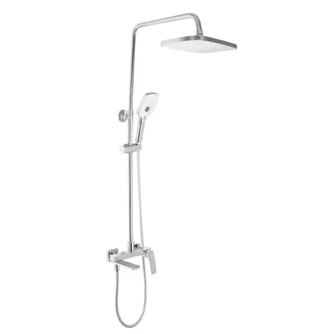 Душова система універсальна Qtap Tern на три споживачі (з виливом) QTTER1112CRM47592 Chrome
