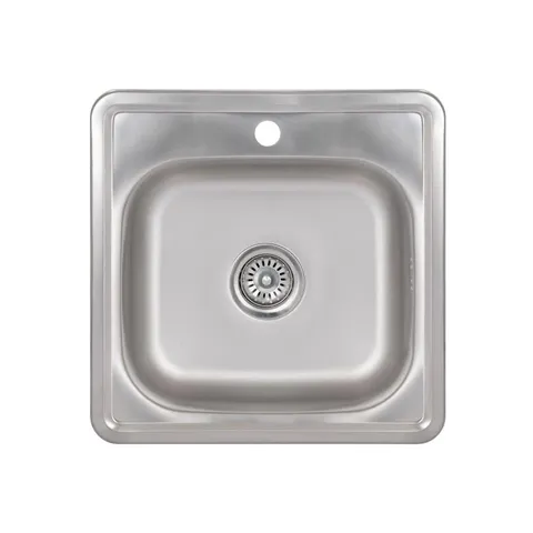Кухонна мийка Brinex 4848 0,6 мм Satin (BRIN4848SAT0651257)