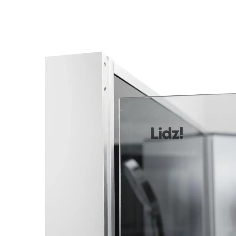 Душовий бокс Lidz Kubis SB90x90.SAT.LOW.GR, скло тоноване 4 мм — фото 8