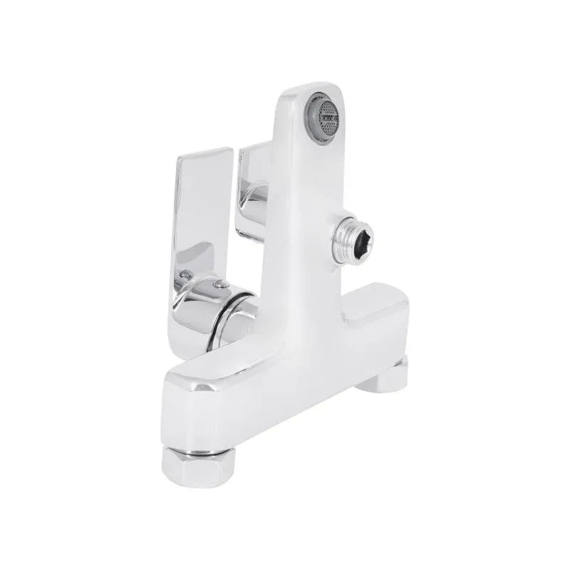 Змішувач для ванни Qtap Aries (з душовим гарнітуром) QTARI259CRM45559 Chrome — фото 4