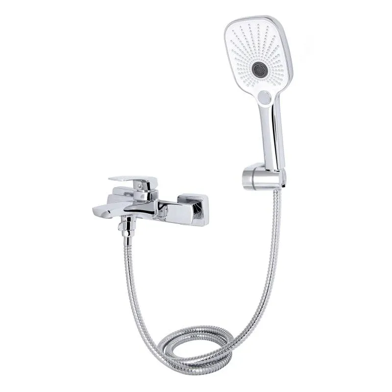Змішувач для ванни Qtap Tern (c душевым гарнитуром) QTTER259CRM47586 Chrome — фото 3