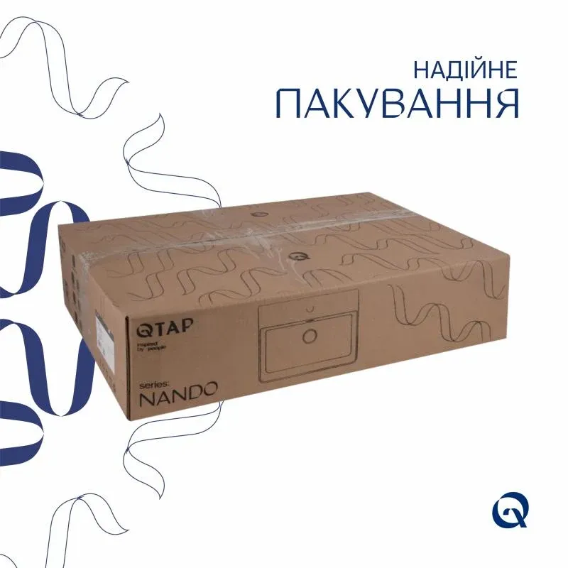 Раковина Qtap Nando LT 610х420х140 White QT12116146W — фото 6