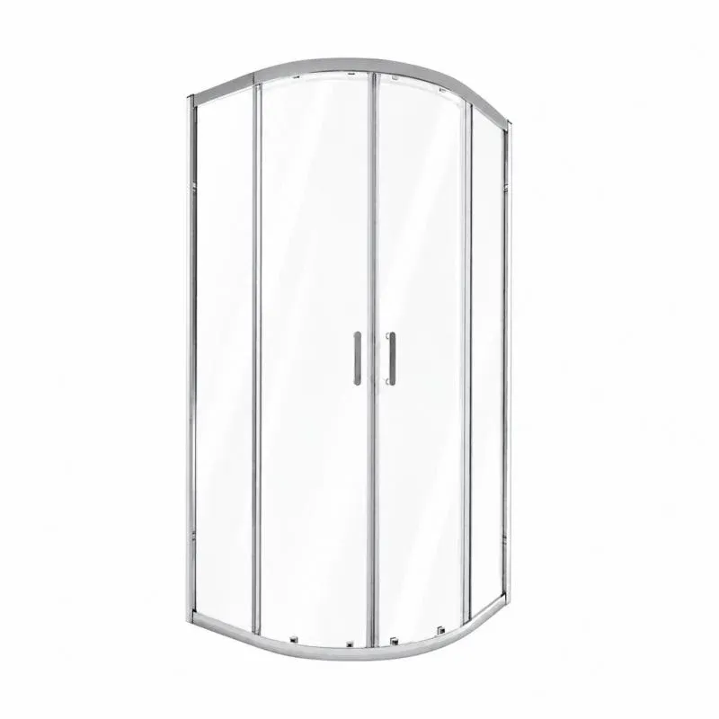 Душова кабіна Qtap Taurus CRM1011AC6 100х100 см, скло Clear 6 мм покриття CalcLess, без піддона