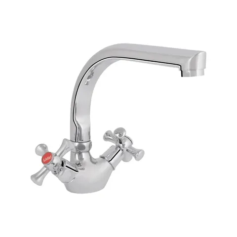 Змішувач для кухні Lidz Lamb 276F двохвентильний LDLAM276FCRM22019 Chrome