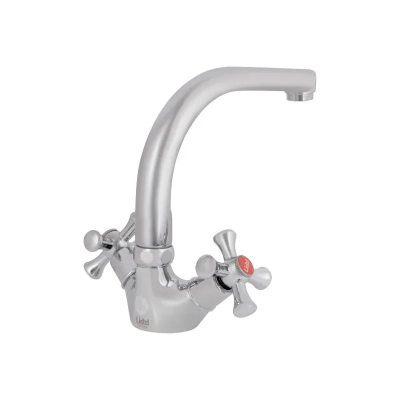 Змішувач для кухні Lidz Lamb 276F двохвентильний LDLAM276FCRM22019 Chrome — фото 3