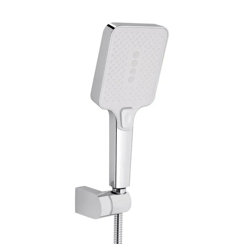 Змішувач для ванни Qtap Swan Cascada з поворотним виливом (з душовим гарнітуром) QTSWA260CRW45569 Chrome/White — фото 5