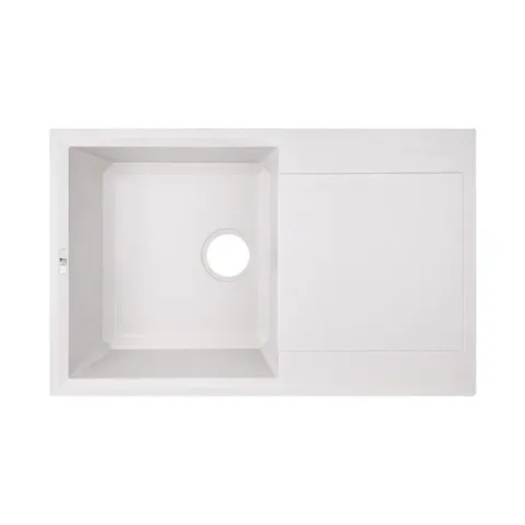 Кухонна мийка Lidz 790x495/230 WHI-01 (LIDZWHI01790495230)