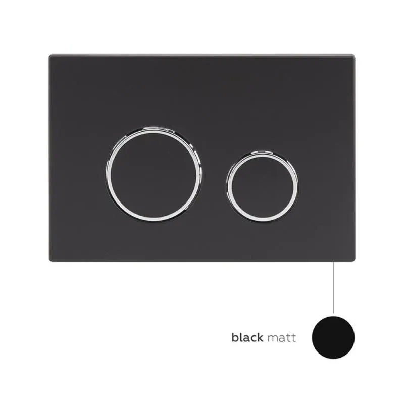 Готове рішення Qtap для ванної кімнати: підвісний унітаз Jay Rimless 520х360х320 + комплект інсталяції Nest 4 в 1 (кругла клавіша Black mat) — фото 9
