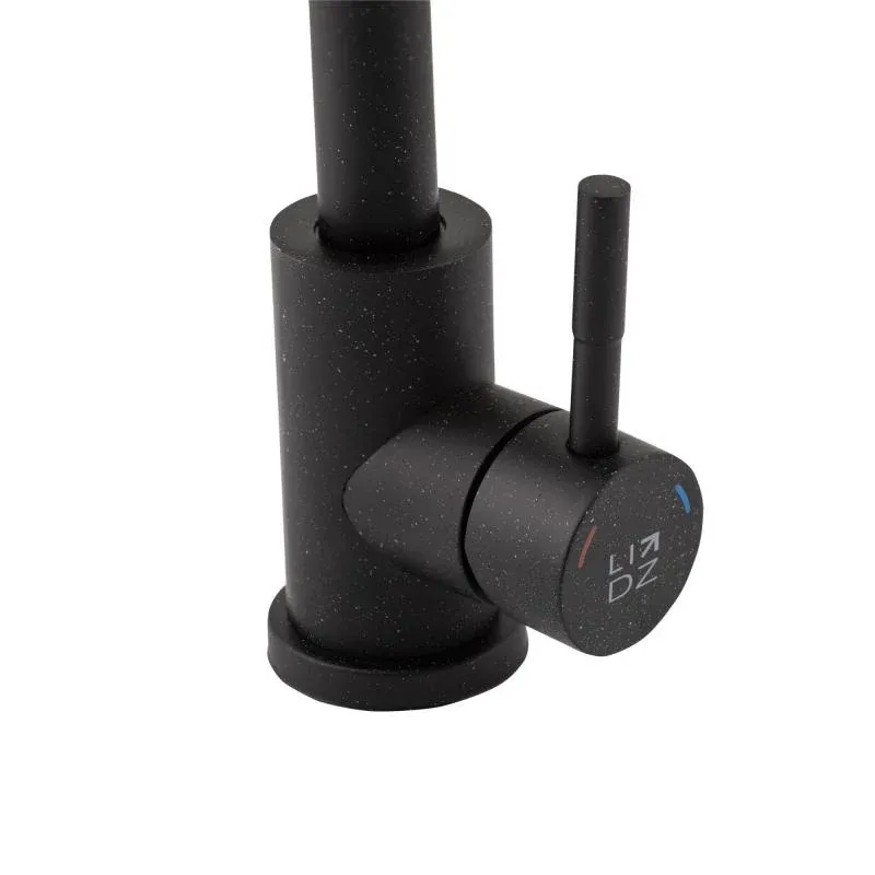 Змішувач для кухні Lidz Aria 015F (k35) LDARI015FBLA34948 Black — фото 3