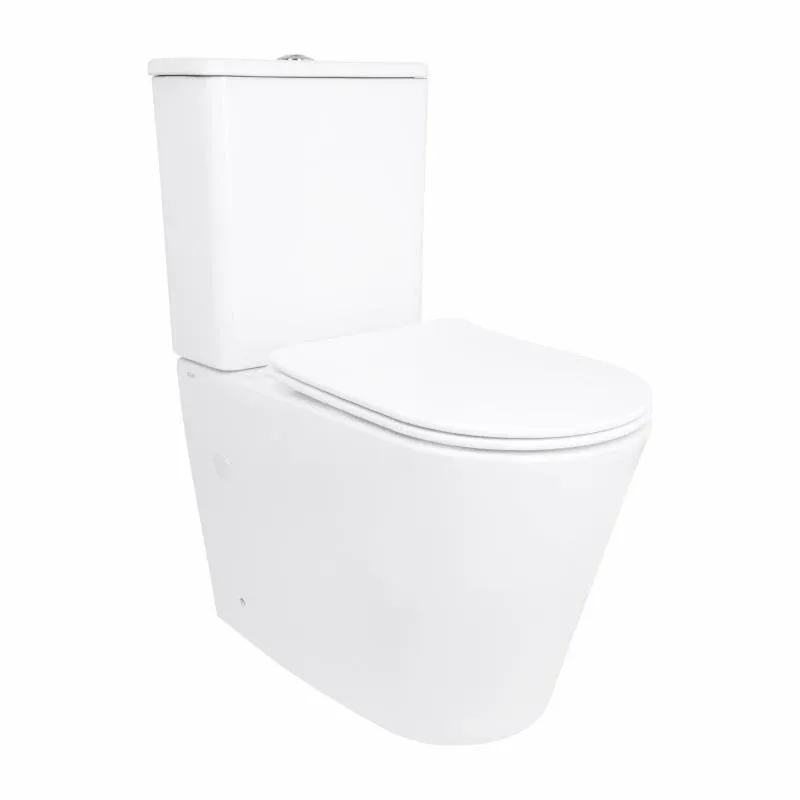Унітаз підлоговий Qtap Arvin Ultra Quiet 630×350×795 мм з сидінням Soft-close, White QTARV27W49259