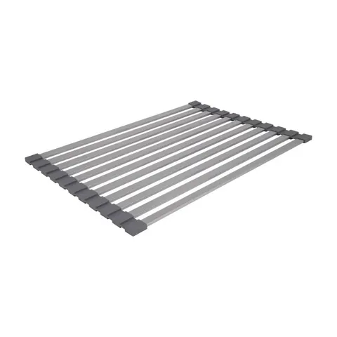Сушарка на кухонну мийку Lidz Acsis LA13 Gray, плоска основа, для посуду 430х300 мм LDACSLA13GRA49767