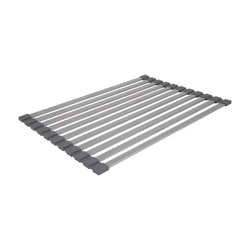 Сушарка на кухонну мийку Lidz Acsis LA13 Gray, плоска основа, для посуду 430х300 мм LDACSLA13GRA49767