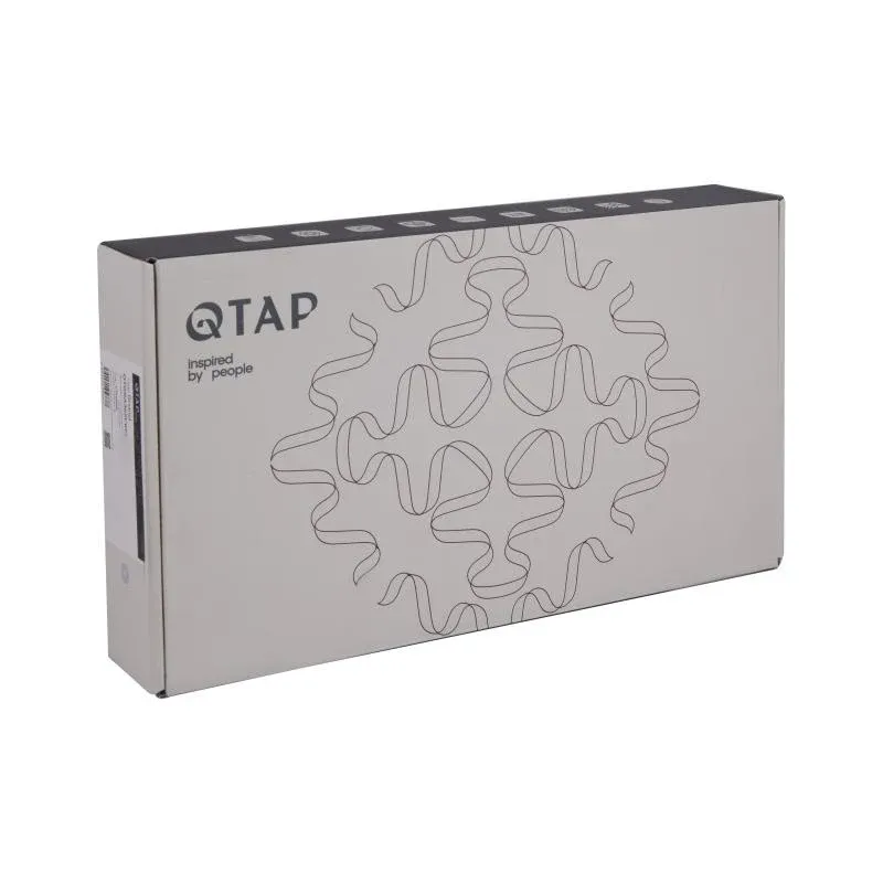 Змішувач для раковини Qtap Vlasta New високий QTVLA269GMB45653 Gunmetal Black PVD — фото 5