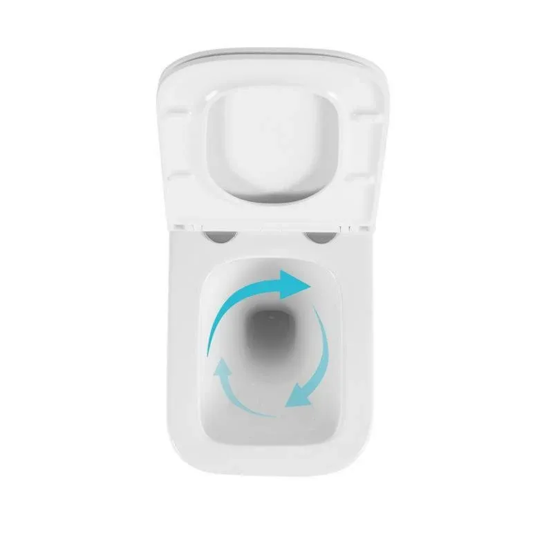 Готове рішення Qtap для ванної кімнати: підвісний унітаз Gemini Ultra Quiet 485×340×350 + комплект інсталяції Nest 4 в 1 (кругла клавіша Satin) — фото 6