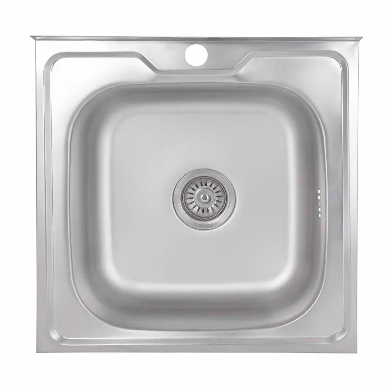 Кухонна мийка Brinex 5050 0,6 мм Satin (BRIN5050SAT06)