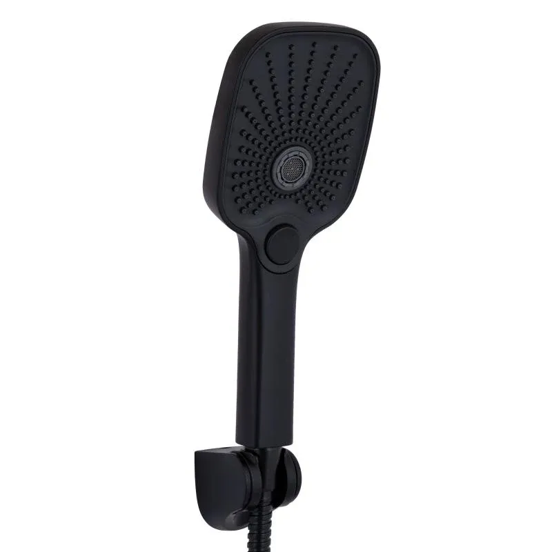 Змішувач для ванни Qtap Gemini (з душовим гарнітуром) QTGEM259BLM45682 Black Matt — фото 4