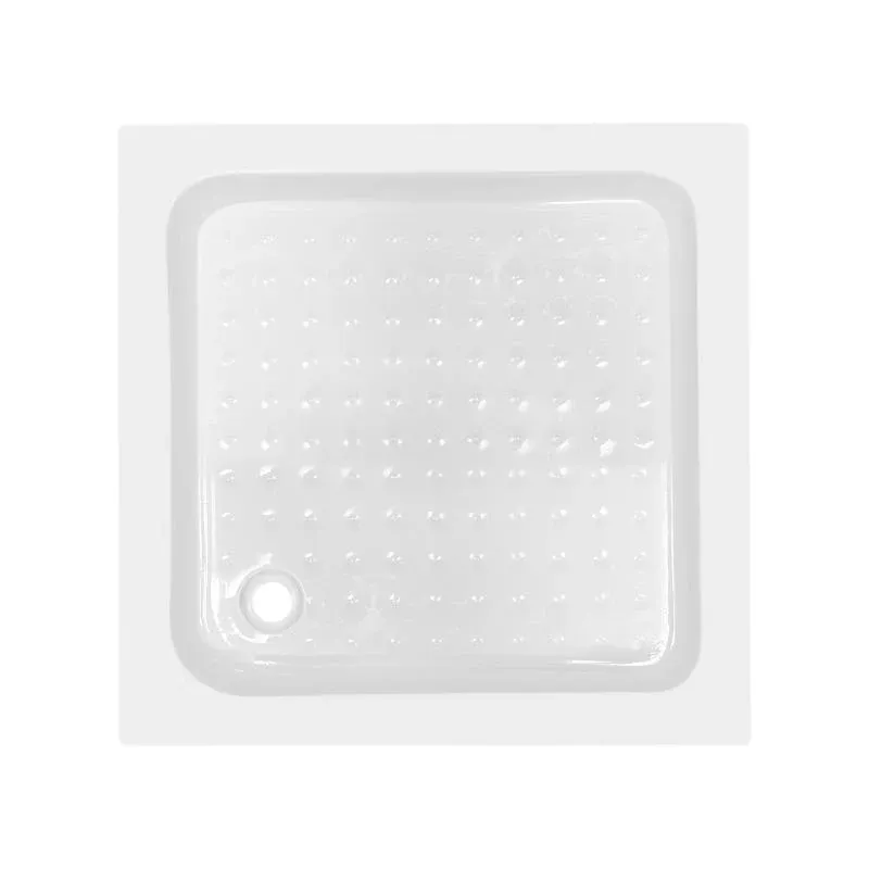 Душова кабіна Lidz Wawel SC80x80.SAT.LOW.GR, скло тон. 4 мм + Lidz Душовий піддон KAPIELKA ST80x80х14 — фото 9