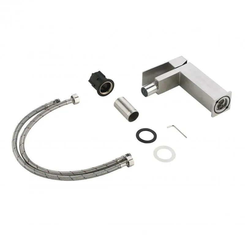 Змішувач для биде Lidz Helix 001AF (k35)  LDHEL001AFNKS49181 Nickel — фото 7