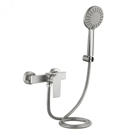 Змішувач для душу Lidz Nexus 010 (k35)  LDNEX010NKS49188 Nickel