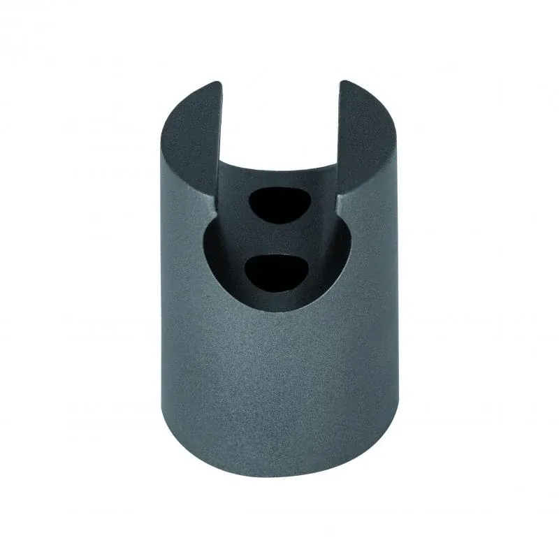 Тримач для ручного душу Qtap Spojeni округлий QT829910842854GRP Graphite — фото 2