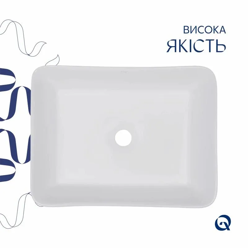 Раковина-чаша Qtap Tern 480х370х135 White QT17116069W — фото 4