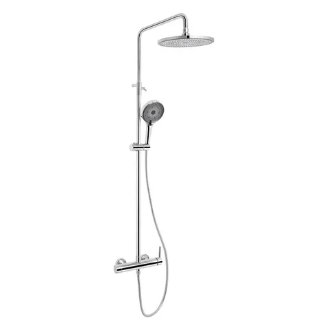 Душова система універсальна Qtap Sloup на два споживачі QT57103OC Chrome
