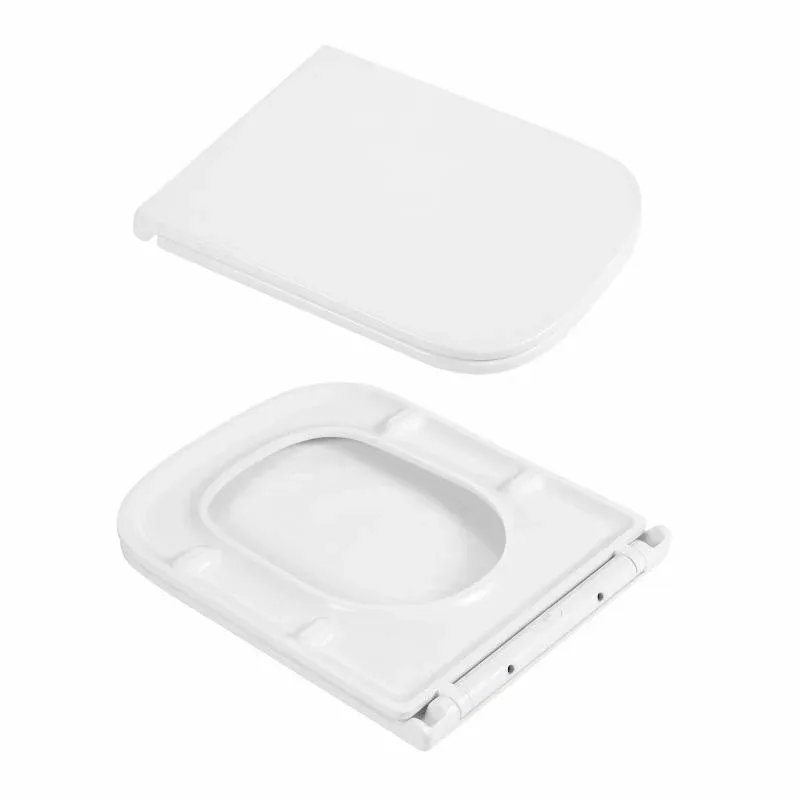 Унітаз підвісний Qtap Gemini Ultra Quiet 485×340×350 мм, White, з сидінням Slim Duroplast / Soft-close / Quick Release QTTAU26W49119 — фото 8