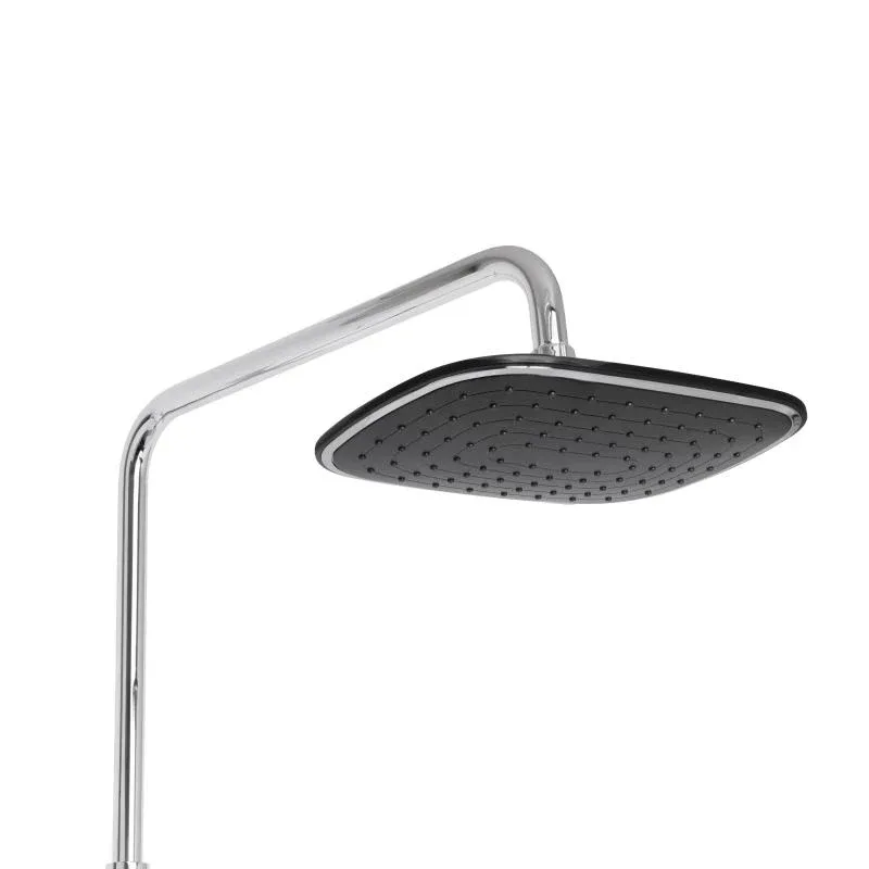 Душова система універсальна Qtap Grand на три споживачі (з виливом) QTGRABCR1004 Chrome/Black — фото 6
