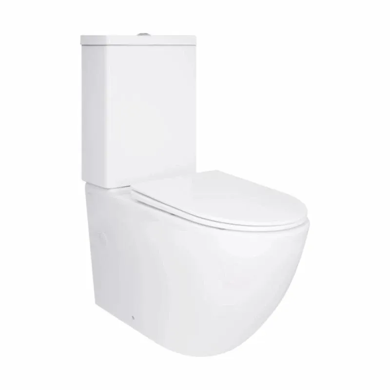 Унітаз підлоговий Qtap Jay Eco Ultra Quiet з сидінням Soft-close 640x360x835 мм QTJAY27W48749 White